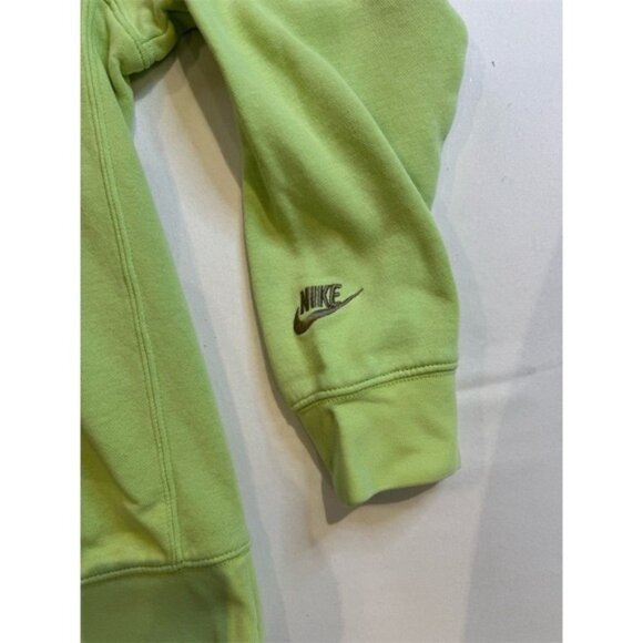 Nike Men's Lime Green Crewneck Sweatshirt & Shorts Set Size M RARE - Picture 5 of 16